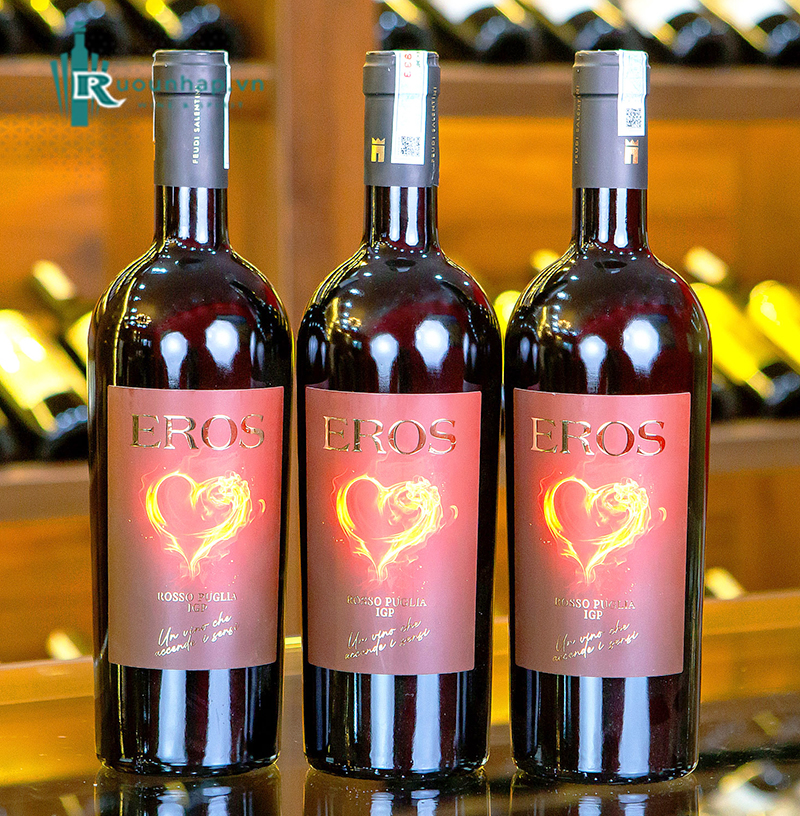 Rượu Vang Eros Rosso Puglia IGP 5 Rượu Vang Eros Rosso Puglia IGP