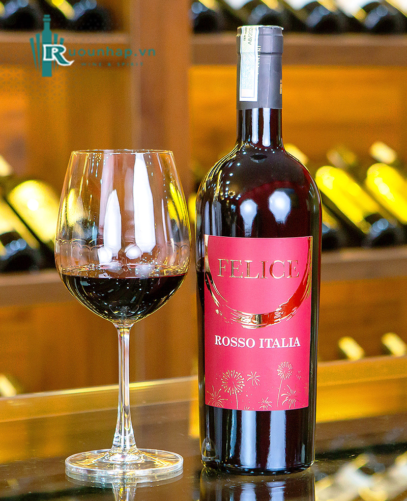 Rượu Vang Felice Rosso Italia 6 Rượu Vang Felice Rosso Italia
