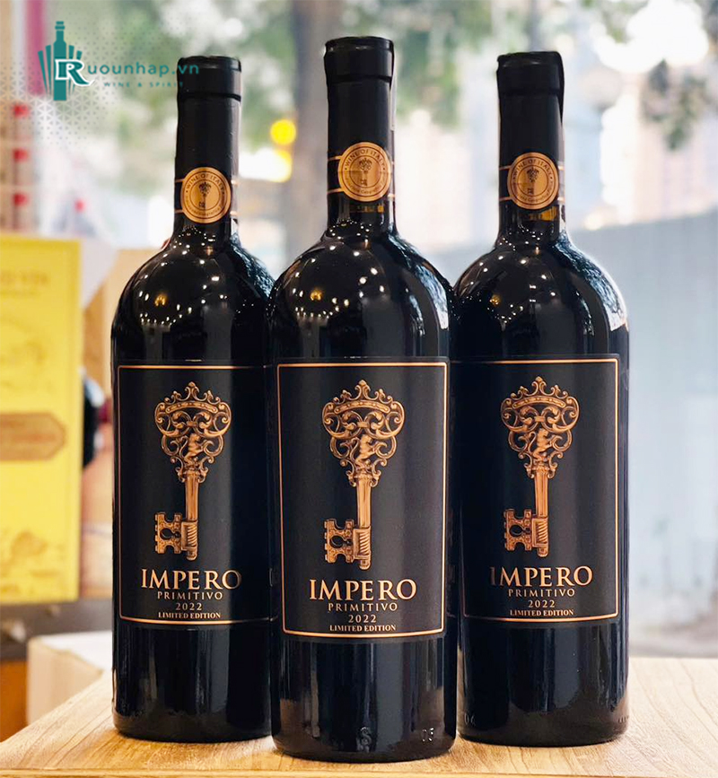 Rượu Vang Impero Limited Edition Primitivo 5 Rượu Vang Impero Limited Edition Primitivo