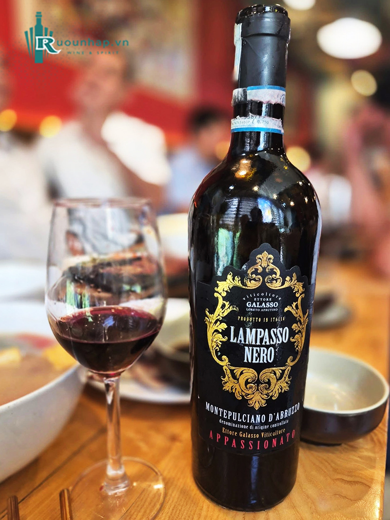 Rượu Vang Lampasso Nero Montepulciano d'Abruzzo 6 Rượu Vang Lampasso Nero Montepulciano d'Abruzzo