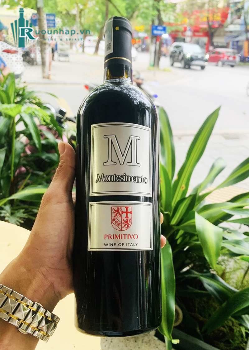 Rượu Vang M Montesimanto Primitivo 5 Rượu Vang M Montesimanto Primitivo
