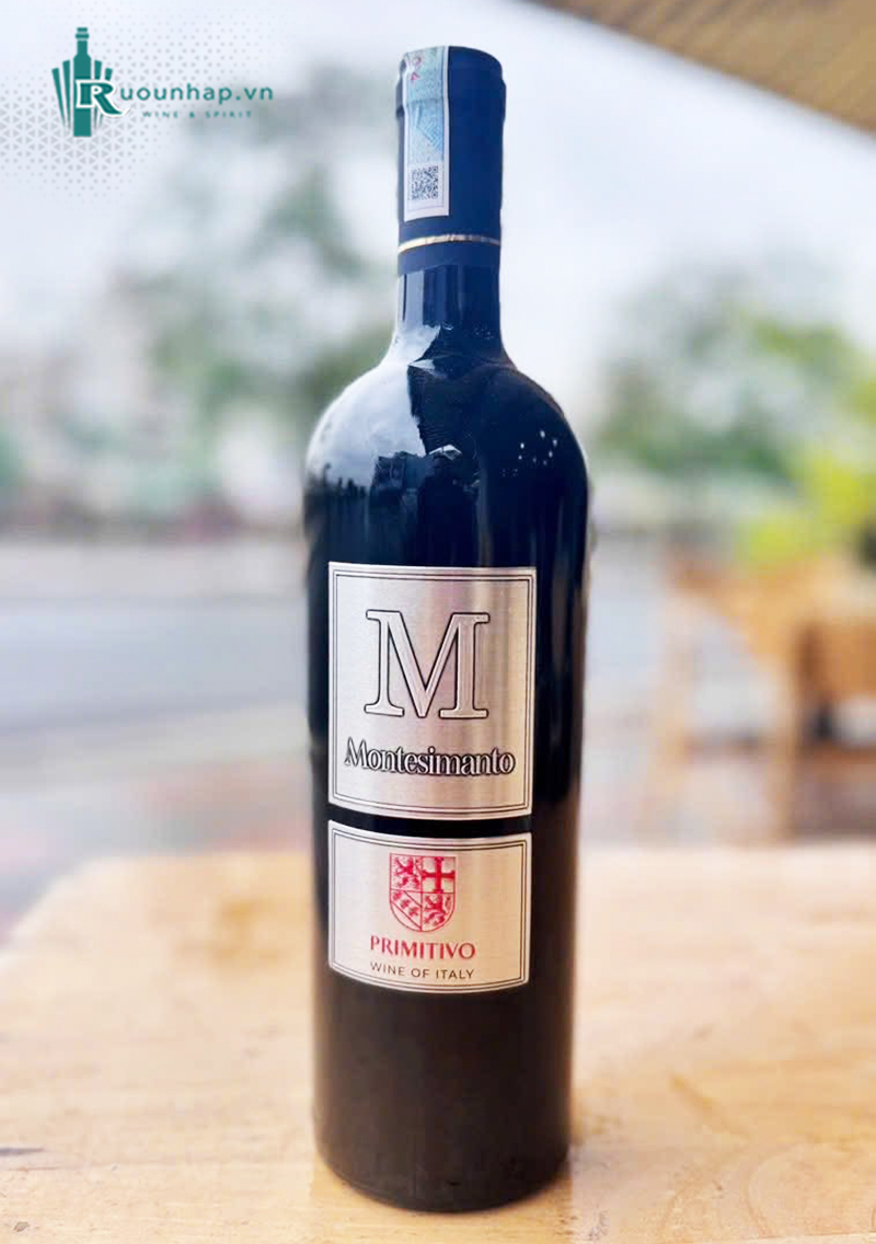 Rượu Vang M Montesimanto Primitivo 6 Rượu Vang M Montesimanto Primitivo