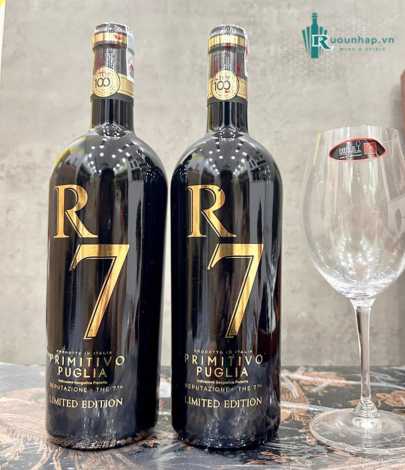 Rượu Vang R7 Primitivo Puglia 5 Rượu Vang R7 Primitivo Puglia