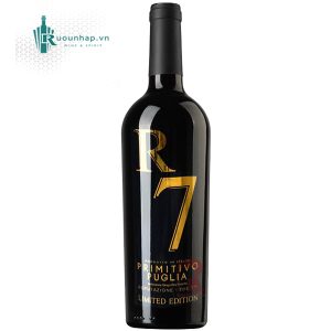 Rượu Vang R7 Primitivo Puglia