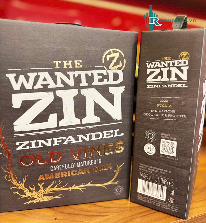 Rượu Vang The Wanted Zin Zinfandel 5 Rượu Vang The Wanted Zin Zinfandel