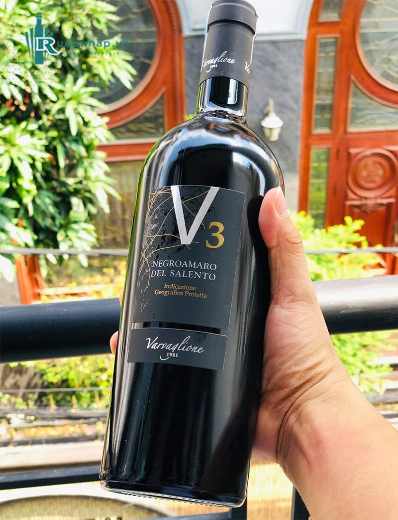 Rượu Vang V3 Negroamaro Del Salento 4 Rượu Vang V3 Negroamaro Del Salento