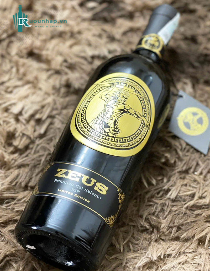 Rượu Vang Zeus Primitivo Del Salento 4 Rượu Vang Zeus Primitivo Del Salento