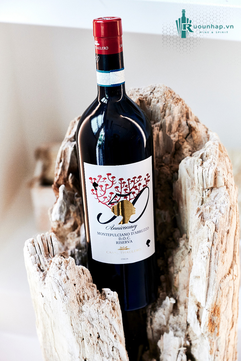 Rượu Vang 50 Anniversary Montepulciano d’Abruzzo DOC Riserva 4 Rượu Vang 50 Anniversary Montepulciano d’Abruzzo DOC Riserva