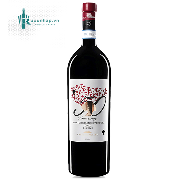 50 Anniversary Montepulciano d’Abruzzo DOC Riserva Rượu Vang 50 Anniversary Montepulciano d’Abruzzo DOC Riserva