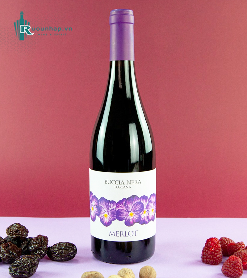 Rượu Vang Buccia Nera Merlot Toscana 4 Rượu Vang Buccia Nera Merlot Toscana