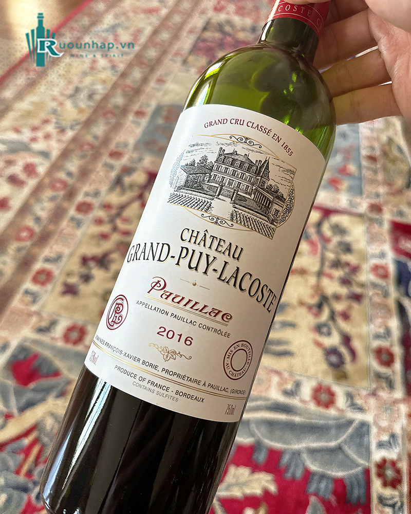 Rượu Vang Chateau Grand Puy Lacoste 6 Rượu Vang Chateau Grand Puy Lacoste