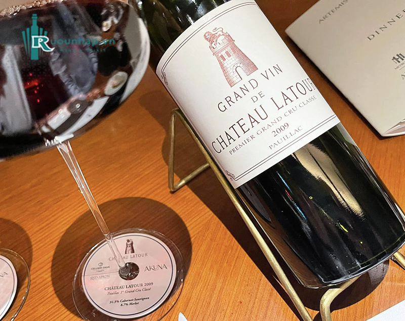 Rượu Vang Chateau Latour Pauillac Grand Cru Classe 5 Rượu Vang Chateau Latour Pauillac Grand Cru Classe