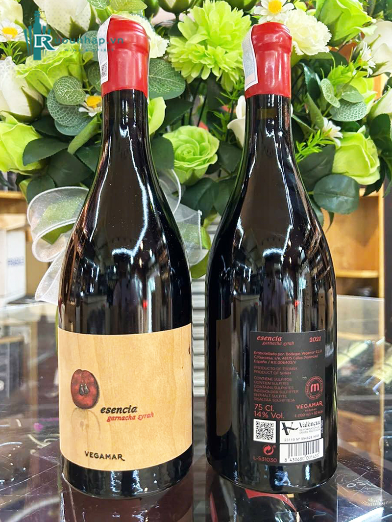 Rượu Vang Esencia Garnacha Syrah 5 Rượu Vang Esencia Garnacha Syrah