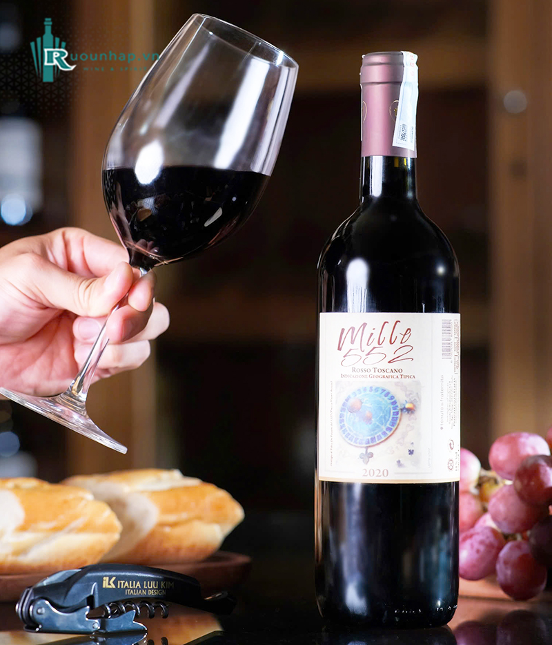 Rượu Vang Mille 552 Rosso Toscano 5 Rượu Vang Mille 552 Rosso Toscano