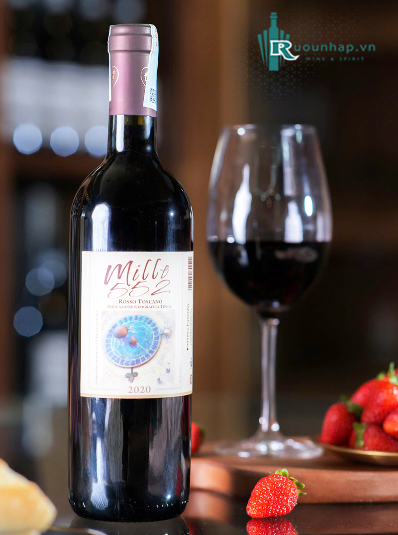 Rượu Vang Mille 552 Rosso Toscano 6 Rượu Vang Mille 552 Rosso Toscano