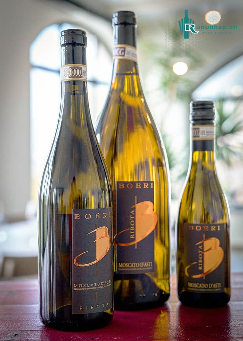 Rượu Vang Moscato D'asti Ribota 5 Rượu Vang Moscato D'asti Ribota