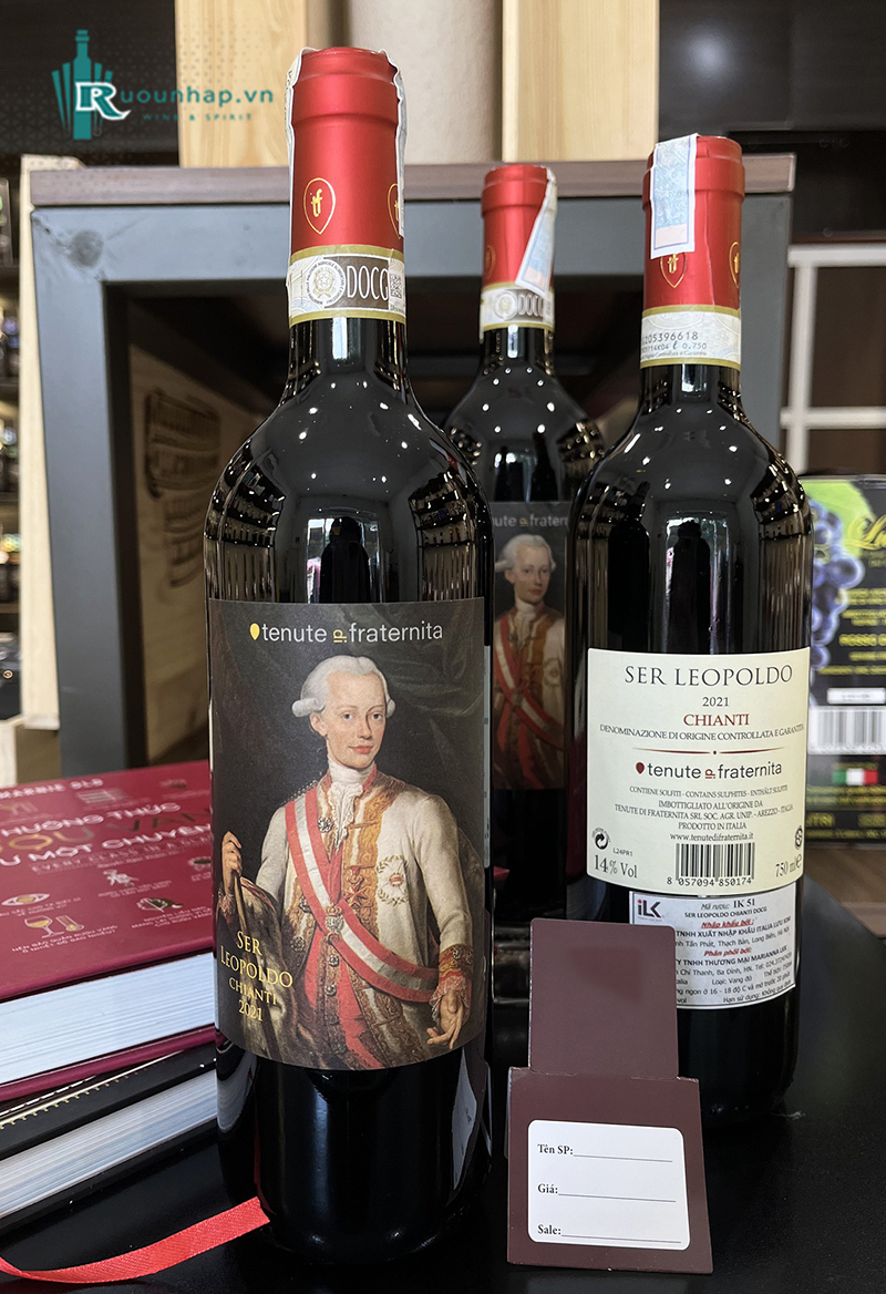 Rượu Vang Ser Leopoldo Chianti Docg 5 Rượu Vang Ser Leopoldo Chianti Docg