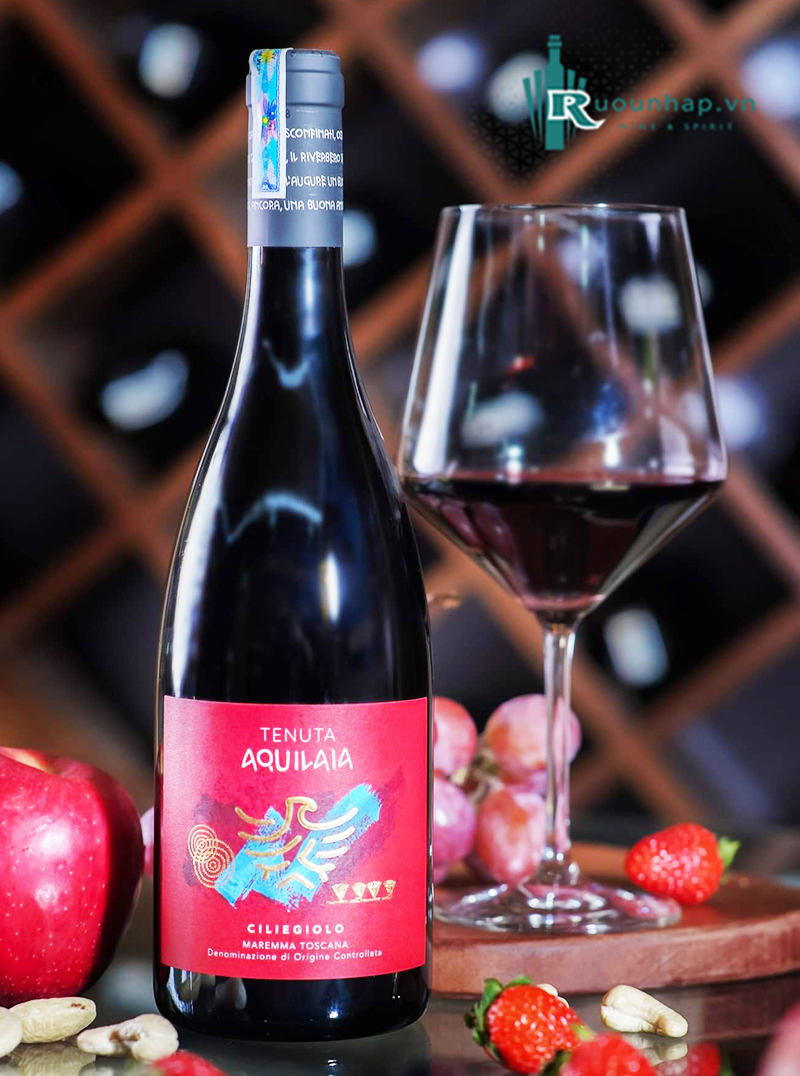 Rượu Vang Tenuta Aquilaia Ciliegiolo 6 Rượu Vang Tenuta Aquilaia Ciliegiolo