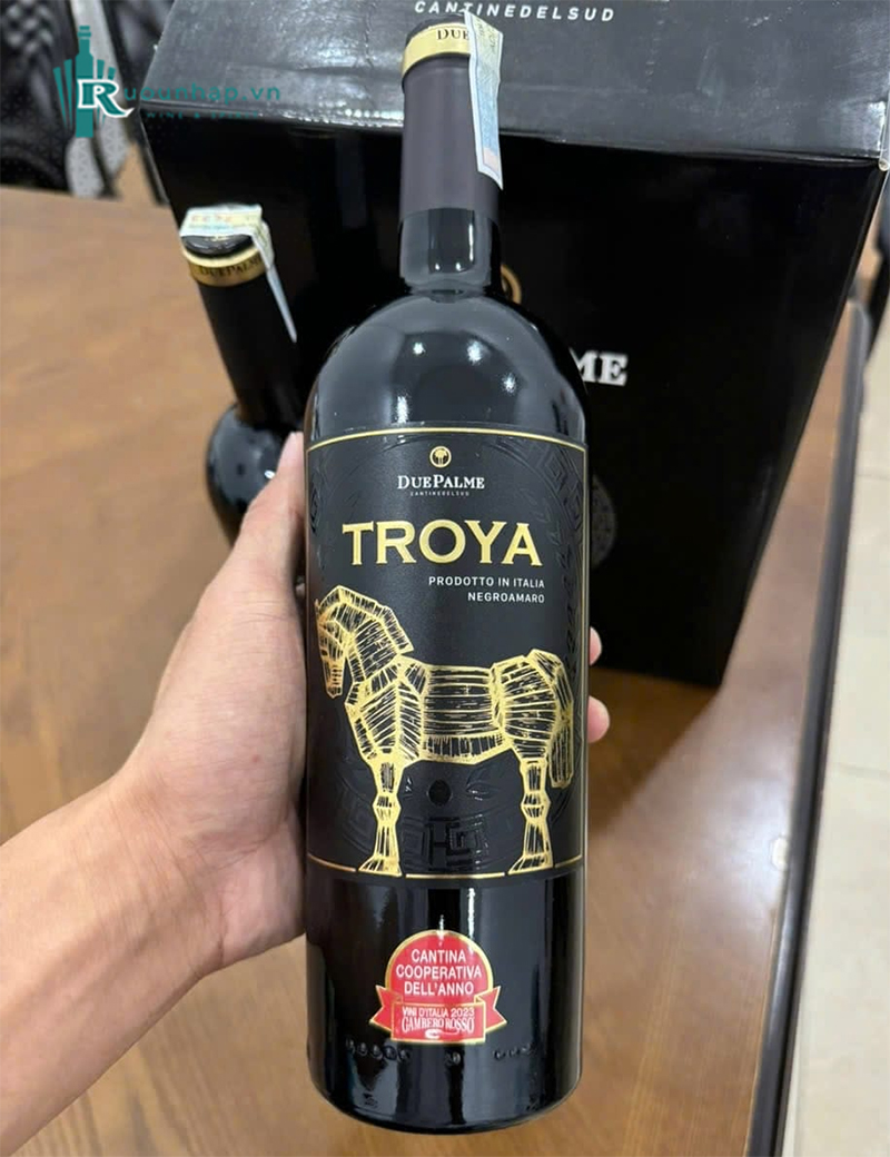 Rượu Vang Troya Negroamaro 4 Rượu Vang Troya Negroamaro
