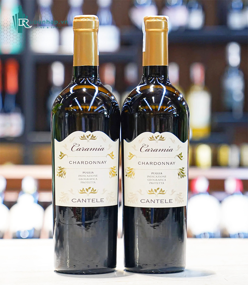 Rượu Vang Cantele Caramia Chardonnay 6 Rượu Vang Cantele Caramia Chardonnay