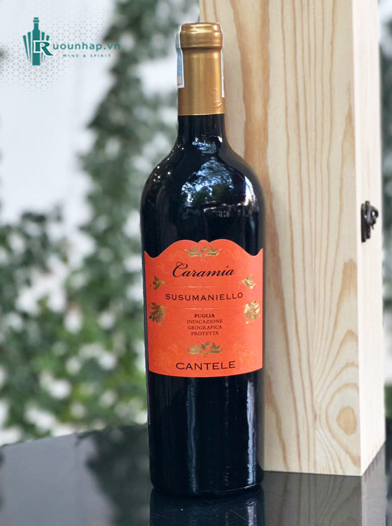 Rượu Vang Cantele Caramia Susumaniello 5 Rượu Vang Cantele Caramia Susumaniello