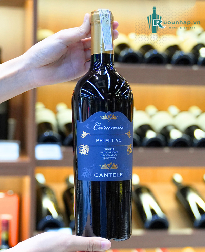 Rượu Vang Caramia Primitivo Puglia IGP 4 Rượu Vang Caramia Primitivo Puglia IGP