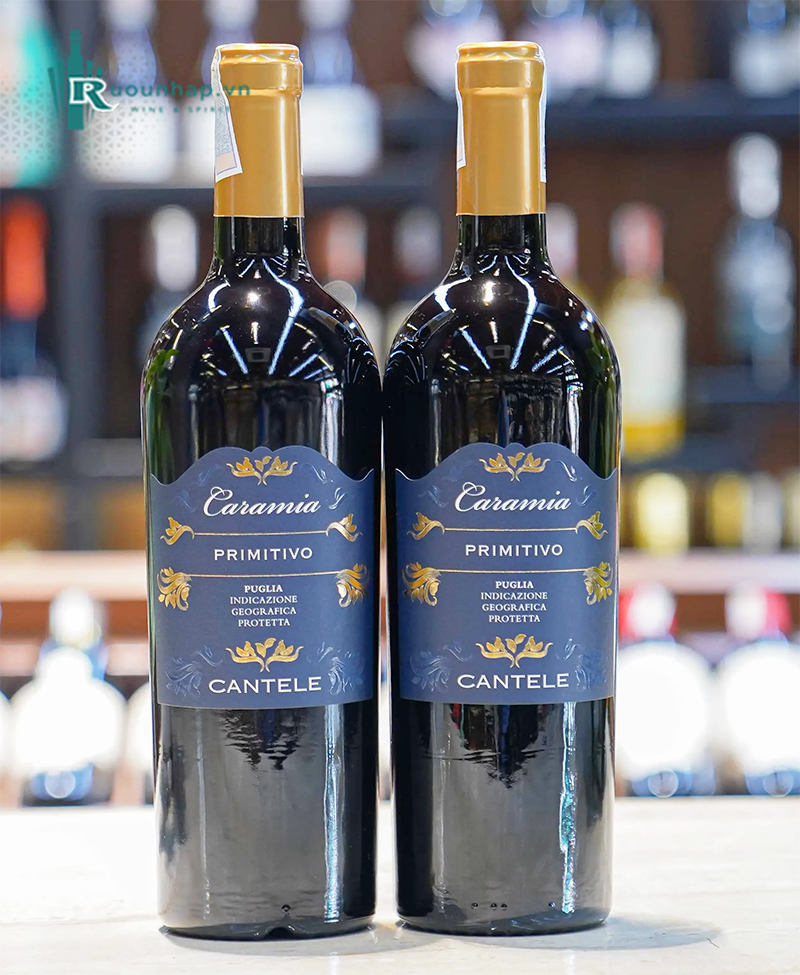 Rượu Vang Caramia Primitivo Puglia IGP 6 Rượu Vang Caramia Primitivo Puglia IGP