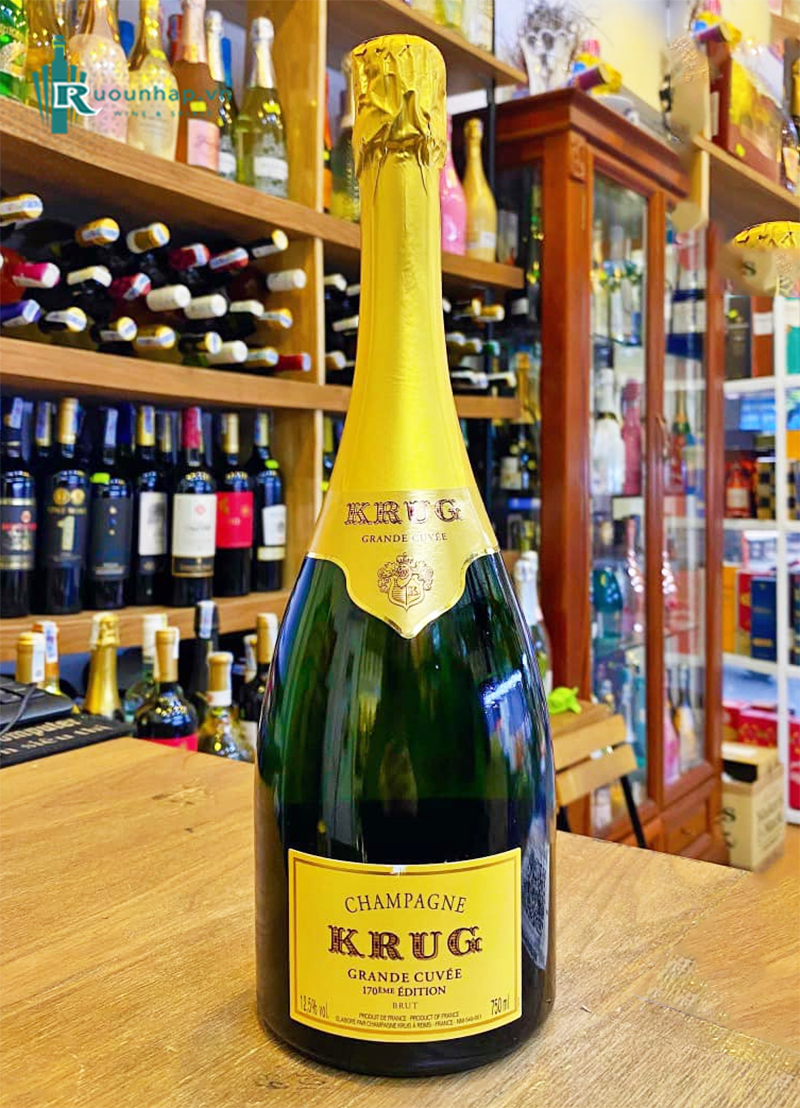 Rượu Vang Champagne Krug Grande Cuvee 5 Rượu Vang Champagne Krug Grande Cuvee
