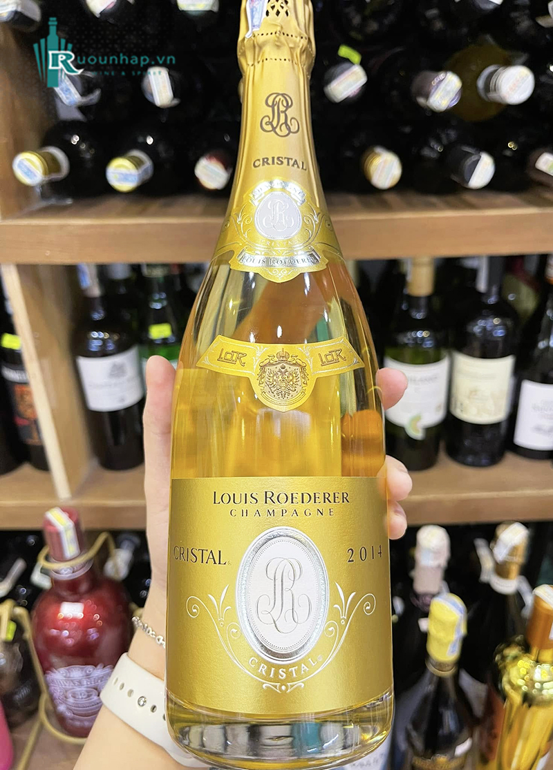 Rượu Champagne Louis Roederer Cristal 5 Rượu Champagne Louis Roederer Cristal