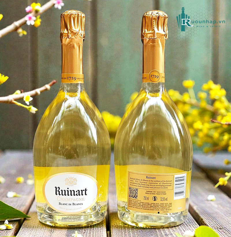 Rượu Champagne Ruinart Blanc De Blancs 5 Rượu Champagne Ruinart Blanc De Blancs