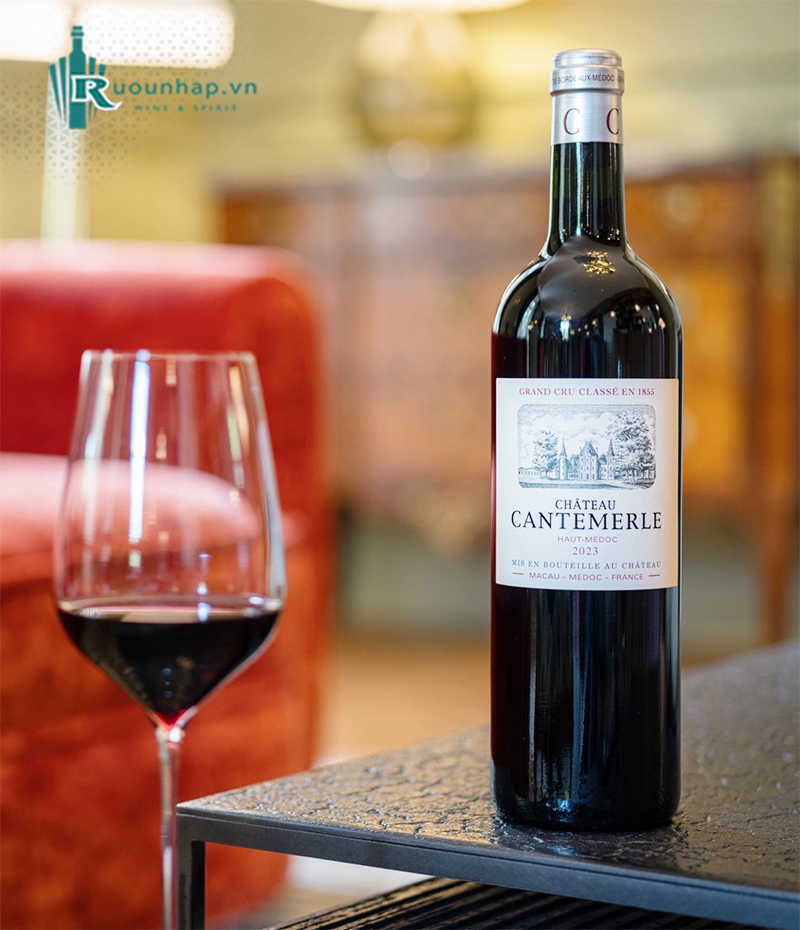 Rượu Vang Chateau Cantemerle 6 Rượu Vang Chateau Cantemerle