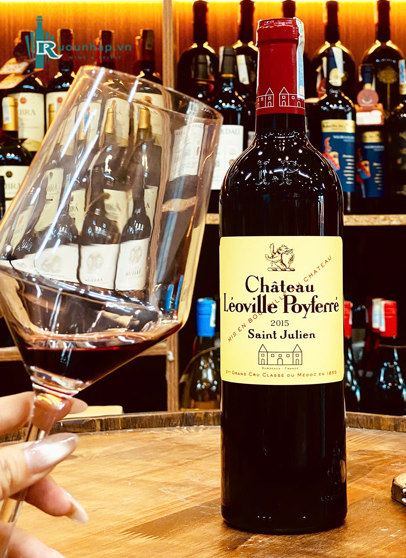 Rượu Vang Chateau Leoville Poyferre 4 Rượu Vang Chateau Leoville Poyferre