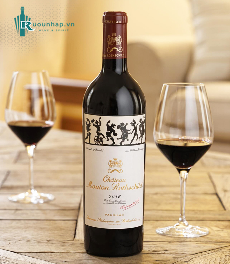 Rượu Vang Chateau Mouton Rothschild 6 Rượu Vang Chateau Mouton Rothschild
