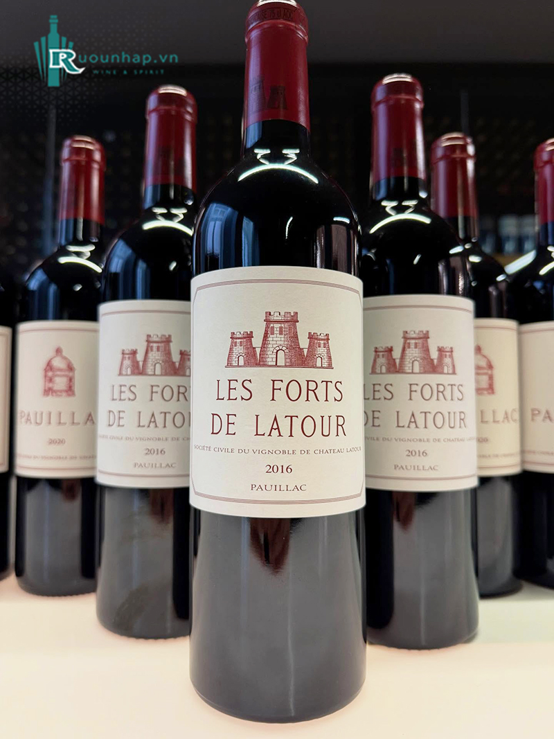 Rượu Vang Les Forts de Latour 5 Rượu Vang Les Forts de Latour