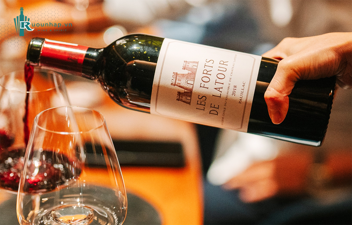 Rượu Vang Les Forts de Latour 6 Rượu Vang Les Forts de Latour