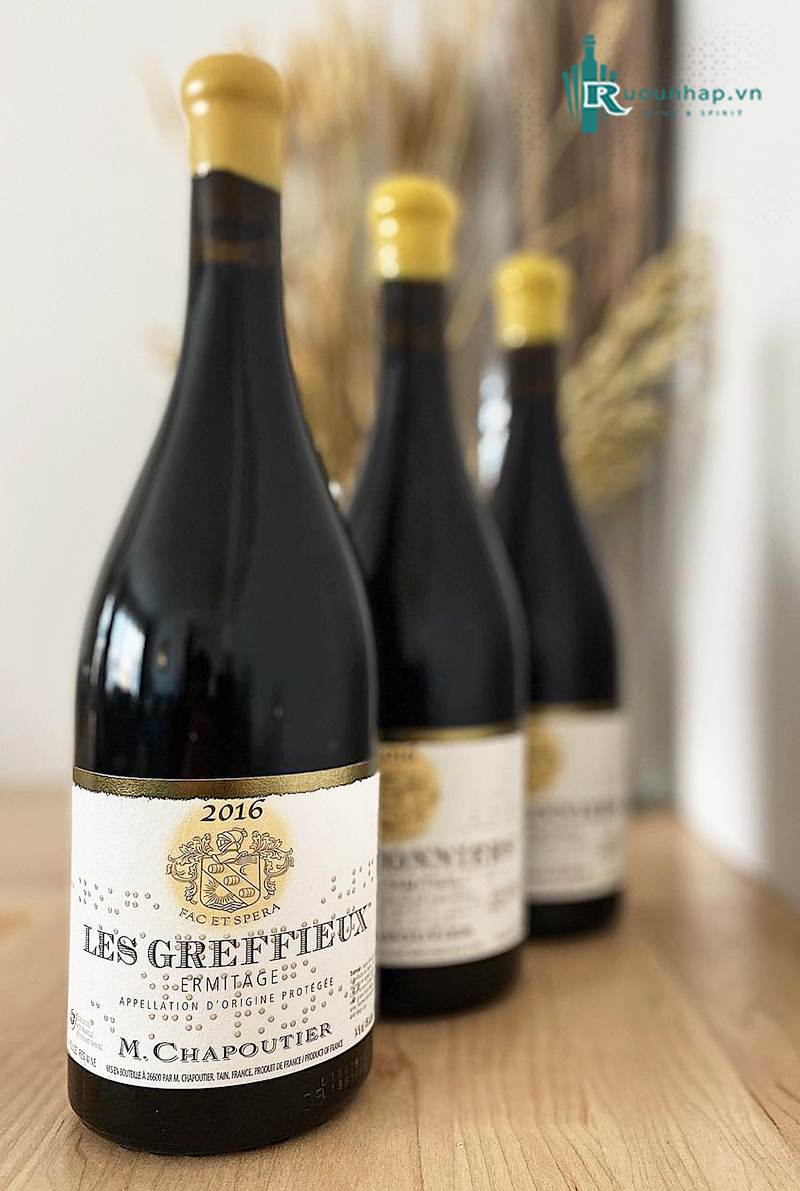 Rượu Vang Les Greffieux Ermitage M Chapoutier 4 Rượu Vang Les Greffieux Ermitage M Chapoutier