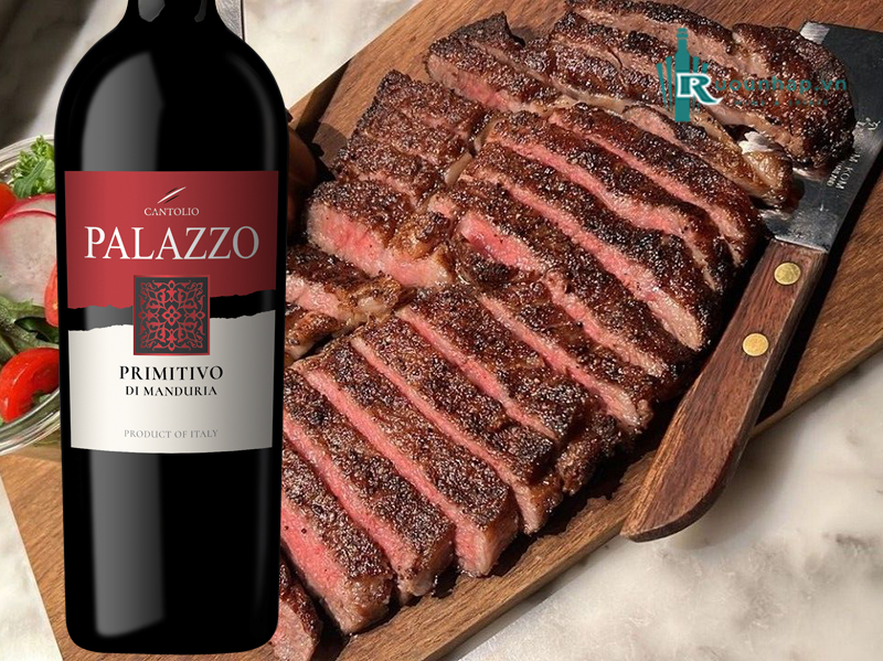 Rượu Vang Palazzo Primitivo Di Manduria 6 Rượu Vang Palazzo Primitivo Di Manduria