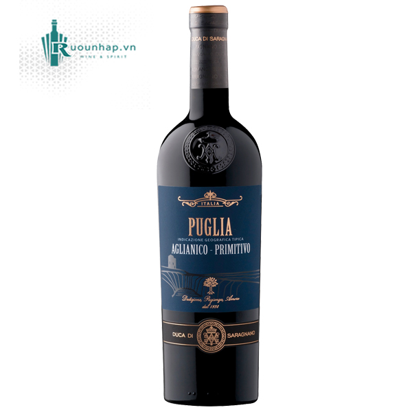 Barbanera Aglianico Primitivo Puglia Rượu Vang Barbanera Aglianico Primitivo Puglia