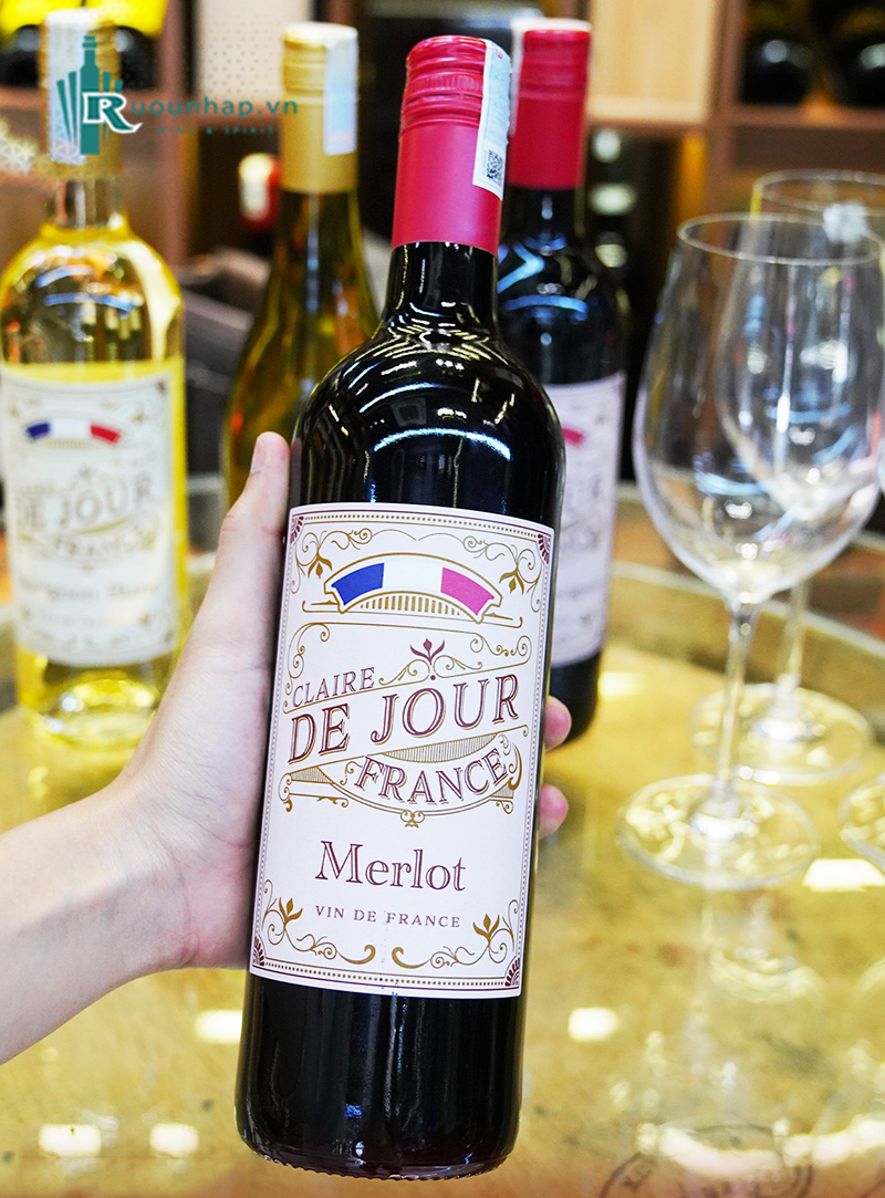 Rượu Vang Claire De Jour Merlot 4 Rượu Vang Claire De Jour Merlot