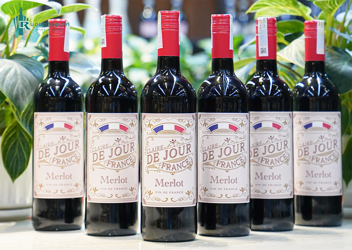 Rượu Vang Claire De Jour Merlot 5 Rượu Vang Claire De Jour Merlot