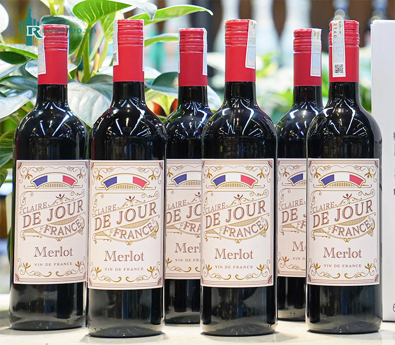 Rượu Vang Claire De Jour Merlot 6 Rượu Vang Claire De Jour Merlot