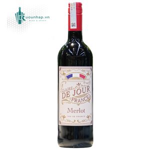 Rượu Vang Claire De Jour Merlot