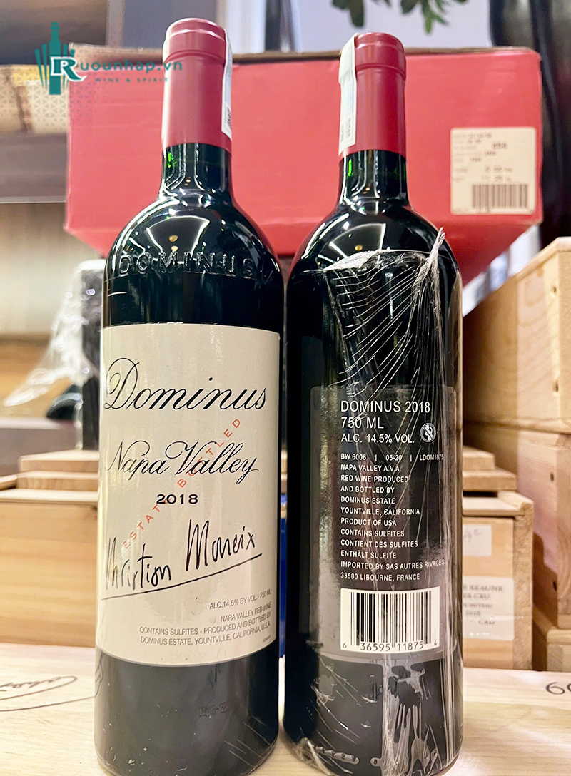 Rượu Vang Dominus Napa Valley Christian Moueix 5 Rượu Vang Dominus Napa Valley Christian Moueix
