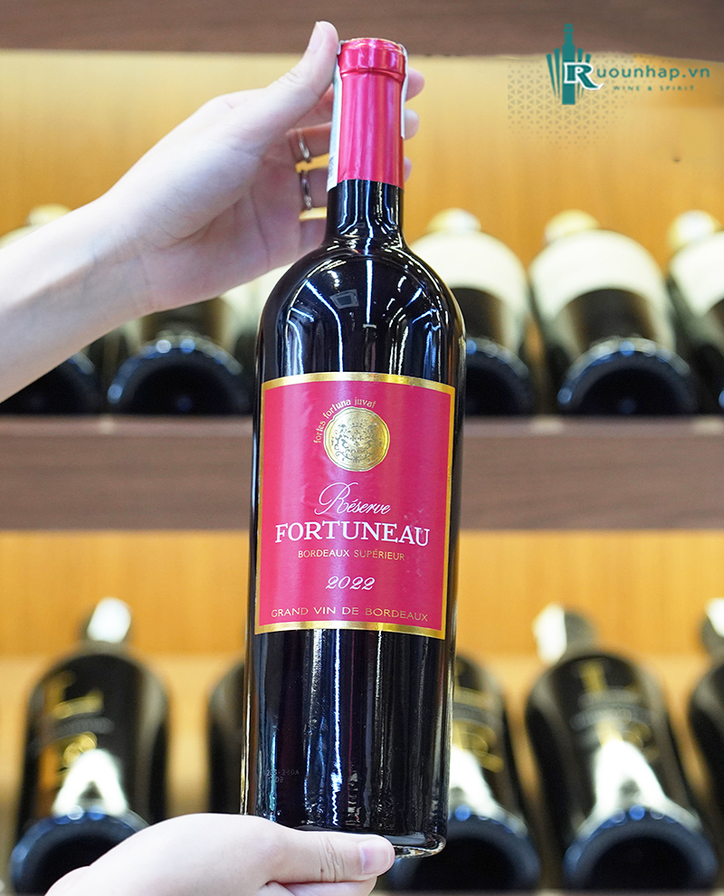 Rượu Vang Fortuneau Reserve Bordeaux Superieur 4 Rượu Vang Fortuneau Reserve Bordeaux Superieur