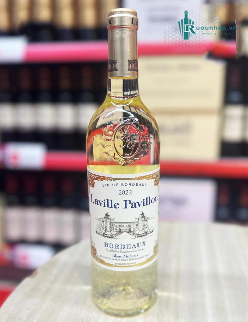Rượu Vang Laville Pavillon Bordeaux Blanc 5 Rượu Vang Laville Pavillon Bordeaux Blanc