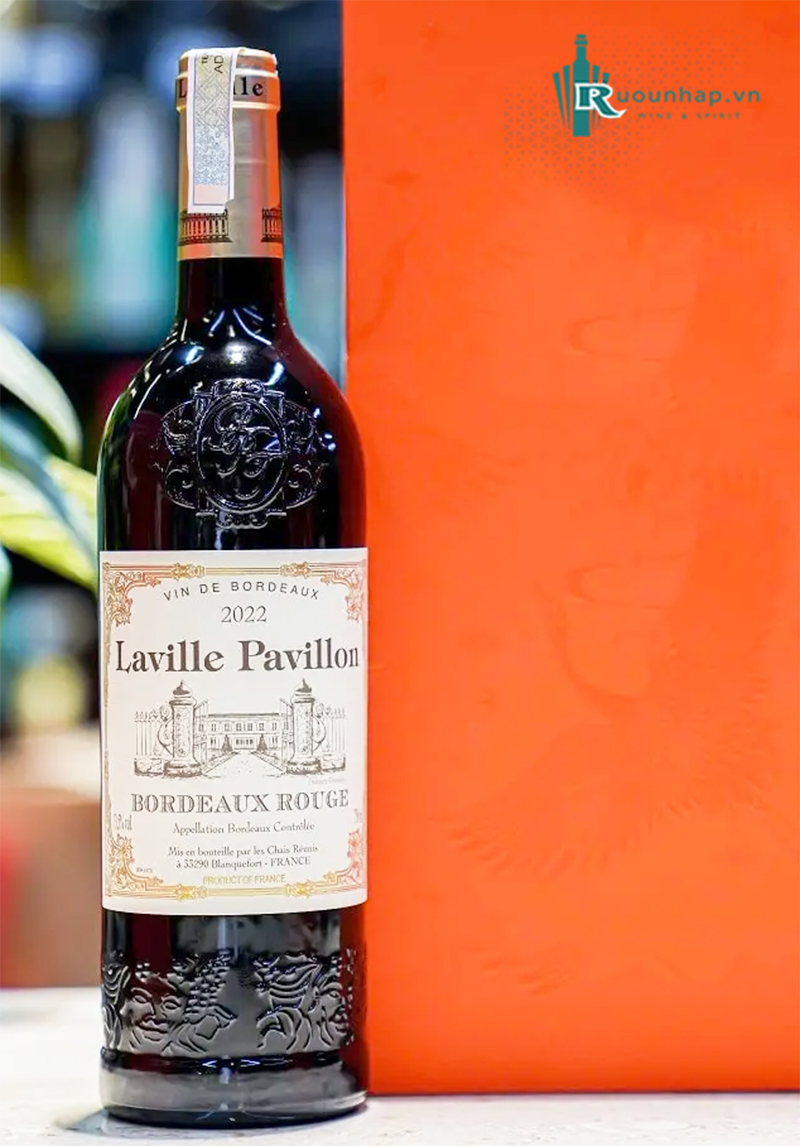 Rượu Vang Laville Pavillon Bordeaux Rouge 5 Rượu Vang Laville Pavillon Bordeaux Rouge