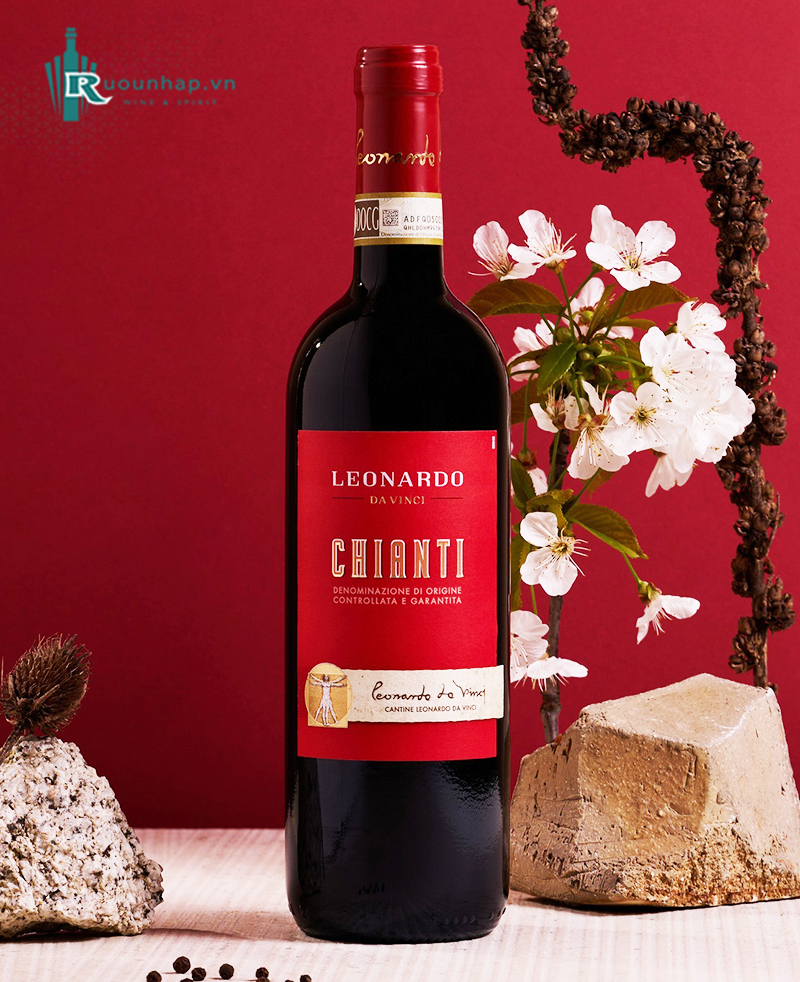 Rượu Vang Leonardo Da Vinci Chianti DOCG 4 Rượu Vang Leonardo Da Vinci Chianti DOCG
