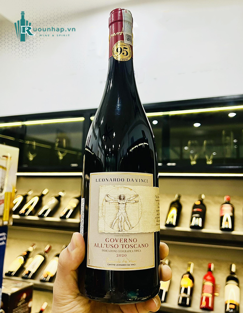 Rượu Vang Leonardo Da Vinci Governo All'uso Toscano 4 Rượu Vang Leonardo Da Vinci Governo All'uso Toscano
