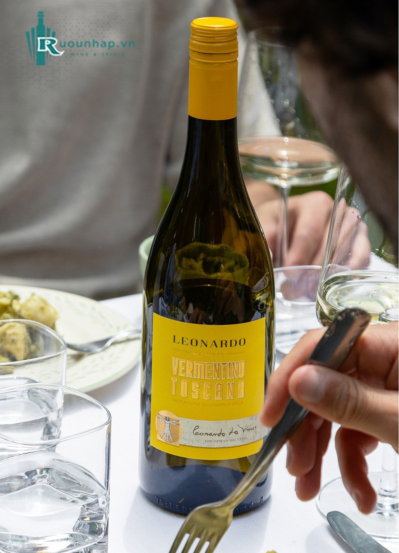 Rượu Vang Leonardo Da Vinci Vermentino Toscana 5 Rượu Vang Leonardo Da Vinci Vermentino Toscana