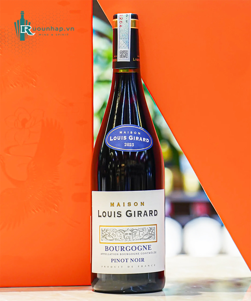 Rượu Vang Maison Louis Girard Bourgogne Pinot Noir 4 Rượu Vang Maison Louis Girard Bourgogne Pinot Noir